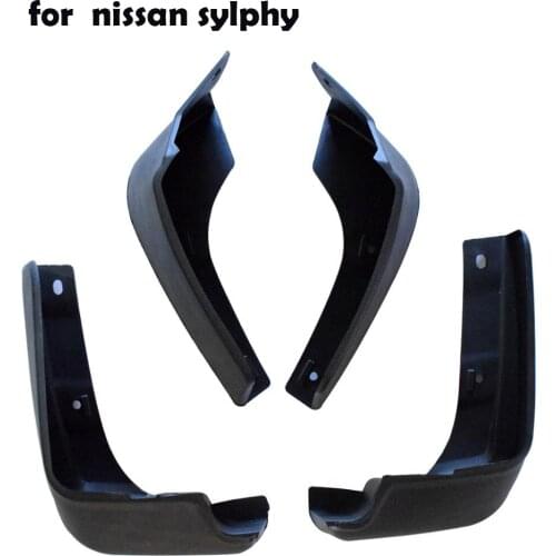 4 Pcs Set Molded Mud Flaps Mudflaps Splash Guards Front Rear Mud Flap Mudguards Fender YC101076