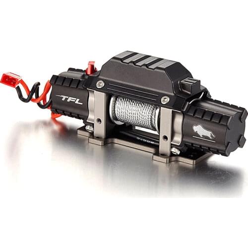 Full Metal Emulation Winch With Double Motor For RC Crawler Truck