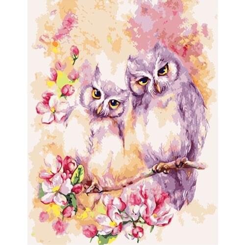 Digital painting DIY modern wall art canvas painting unique gift home decoration unique interest 40x50cm