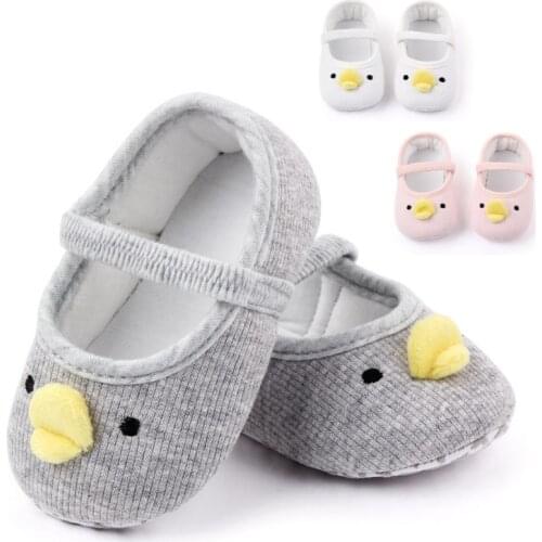 Newborn Toddler Baby Girls Boys Kids Infant First Walkers Cotton Cartoon Classic Shoes Casual Soft Shoes