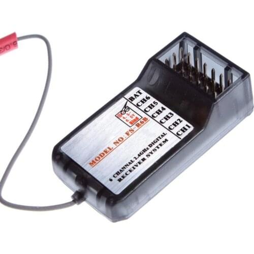 FS-R6B FlySky 2.4Ghz 6CH receiver for RC FS-CT6B TH9x