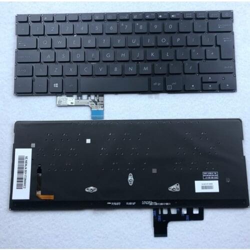 UK backlit black Laptop Keyboard for Asus ZenBook UX331U UX331UN NSK-WN0BU UK US Layout
