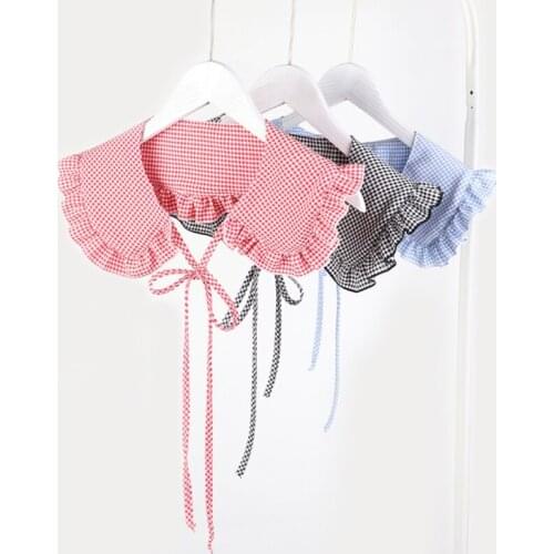 40GC Doll Neck Easy Matching for Low Cut Dresses or Blouses as Shoulder Covering in Sweet Fresh Style False Collars