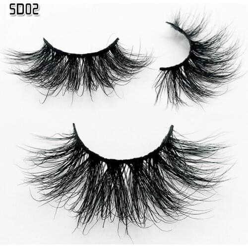 Mink False Eyelashes 3d Three Dimensional Multi Layer Makeup Used Handmade Lashes