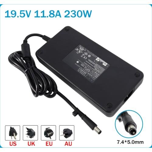 Genuine 19.5V 11.8A 230W ac power adapter ADP-230EB T ADP-230CB B for MSI GT72 WT72 MS-1781GT80 MS-1812