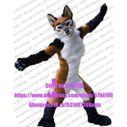 Customized Available REAL PHOTO KJ0026 full sets husky dog Suit fursuit CAT wolf Costume fox Party Carnival Gift