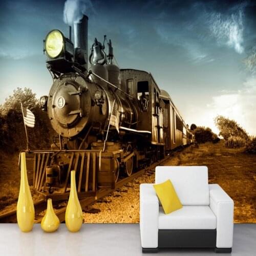 Custom 3d mural retro background wall paper customized high quality Living room decoration wallpaper mural