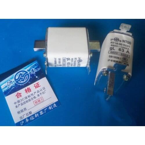 Fuses: RO31 NT00 RT16-00 63A 660V gL / RO31 NT00 RT16-00 40A 660V / RO31 NT00 RT16-00 50A 80A 100A 125A 160A 660V gL