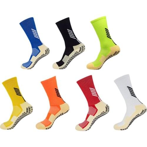 Professional Men Football Socks Anti Slip Sport Socks Football Socks Riding Cycling Sport Socks Nylon Breathable Running