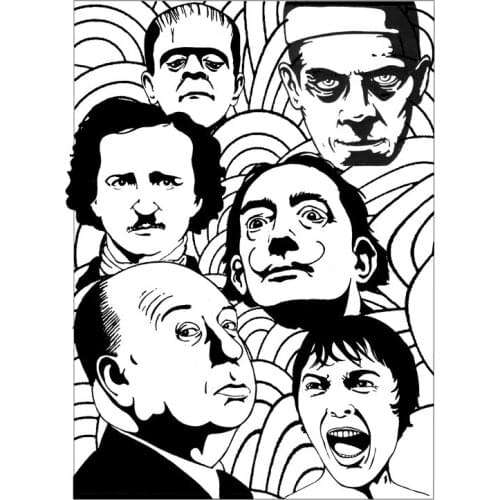 Head Clear Silicone Stamp/Seal for DIY scrapbooking/photo album Decorative clear stamp sheets ST0373