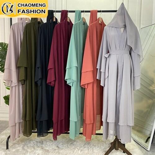 Ramadan Eid Mubarak Abaya Dubai Turkey Kaftan Muslim For Women Cardigan Modest Robe Casual Femme Musulmane Caftan Islam Clothing