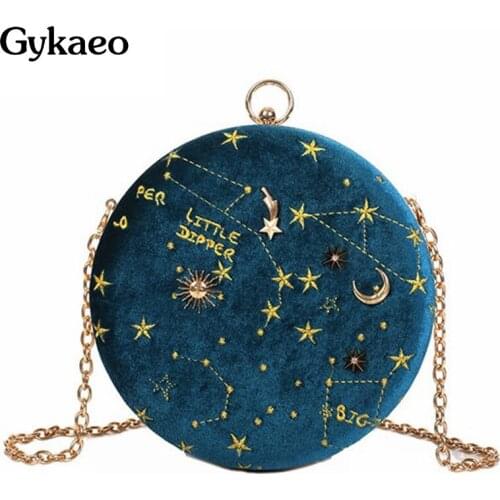 Luxury Handbags Women Bags Designer Circular Small Shoulder Bag Lady Chains Crossbody Bags for Woman Round Evening Clutch Purse