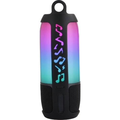 Speaker Silicone Cover Portable Protective Case for JBL Pulse 3 Bluetooth-compatible Speaker With Hook for Hanging on Backpack