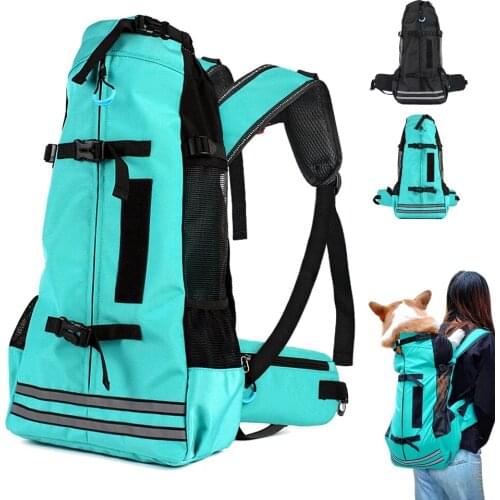 Pet Carrier Bag for Small Medium Corgi Bulldog Backpack Reflective Dog Travel Products Outdoor