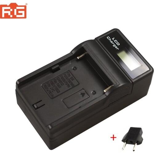 NP-F970 Digital Camera Battery Charger w/ LCD Display for Sony NP-F550/F750/F950/ NP-FM50/FM500H/QM71