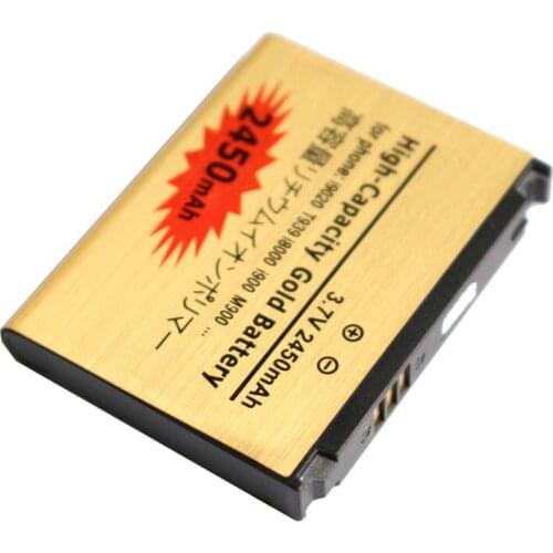10pcs /lot AB653850CA 2450mAh Gold Battery For Samsung Galaxy Nexus S i9020 /T T939 i8000 i900 M900 i9023 i7500 T636 D720 i220