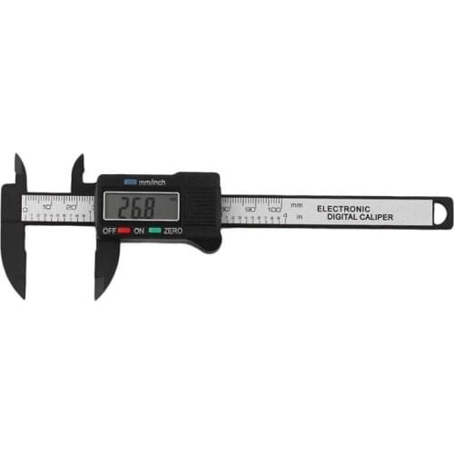 100mm Caliper Gauge 4 inch 0.1mm Accuracy LCD Electronic Digital Caliper Micrometer Measuring Instrument Tools Digital Ruler
