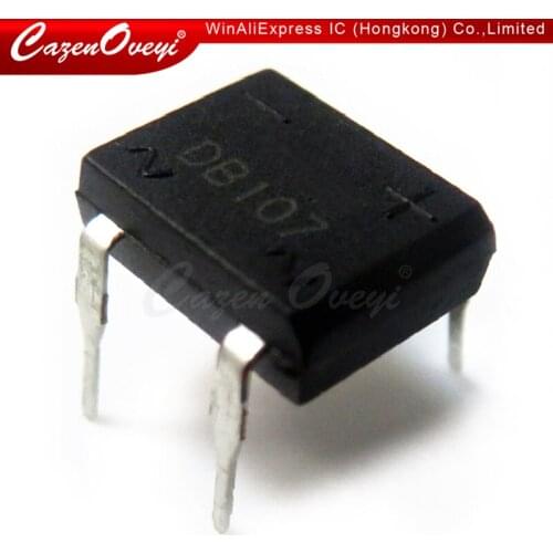 20pcs/lot DB107S DB107 DIP-4 Bridge Rectifiers 1A 1000V new original In Stock