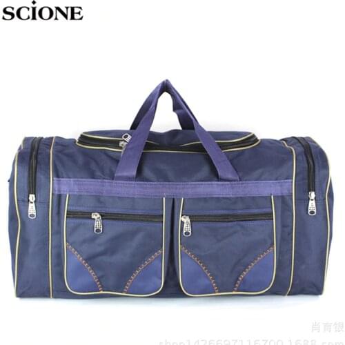 80L Outdoor Gym Bags for Fitness Men Women Travel Bag Shoulder Crossbody Training Handbags Sac De Sports Waterproof Nylon XA45WA