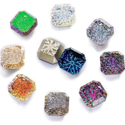 Astrobox High Quality Princess Square Crystal Rhinestone DIY Clothing & Accessories Glass Crystal Jewelry Making Loose Beads