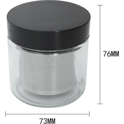 Diamond Washing Cup Jewelry Loose Stones Gemstone Cleaning Jar Compact Jars