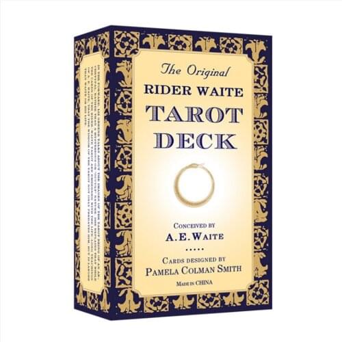 Vintage Wet Tarot English Divination Love Business Tarot Card Collection Card Divination Game Board Game Card