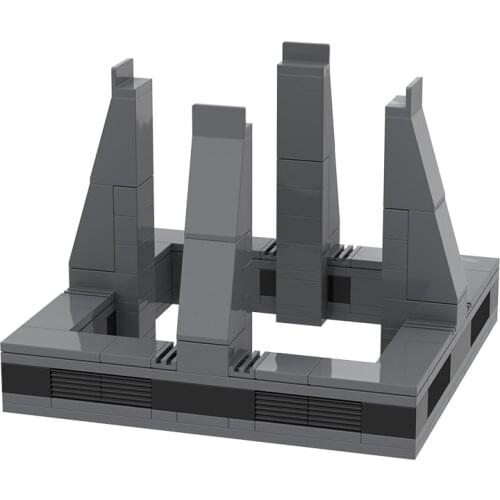 MOC Multicolor Bracket Building Blocks For Saturn V Launch Platform 21309 Stand Support Bricks Idea Assemble Toys For Children