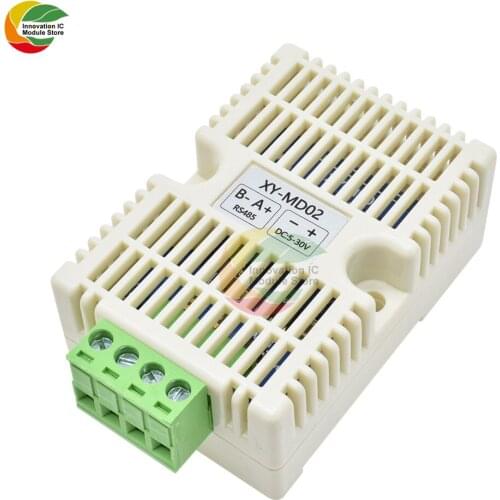 SHT20 Sensor Module Temperature and Humidity Transmitter Detection Sensor Module RS485 Signal Analog output Modbus Rtu Protocol
