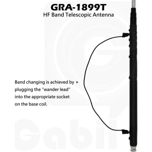 HF Portable Telescopic Antenna for YAESU FT-817 FT-818 or KX3 Taiwan Made