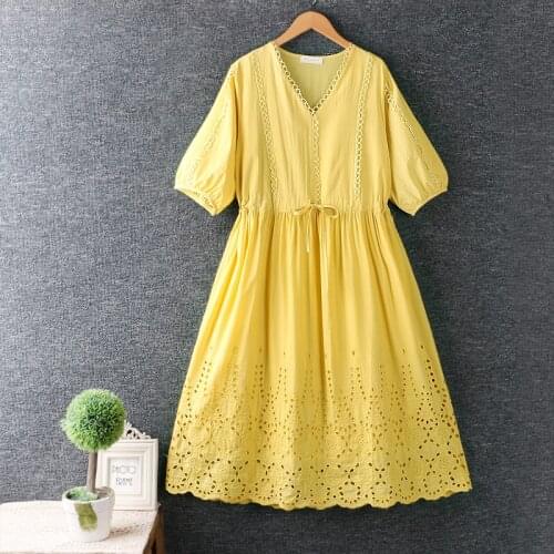 Dresses for women 2021 midi elegant dress V neck short sleeve drasting waist summer dress