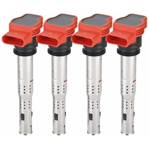 AZQFZ Engine Ignition Coils Plug Connector For A4 Avant S4 A8 A6 Avant S6 06B 905 115 L 06C 905 115B 06C905115D 06C905115K