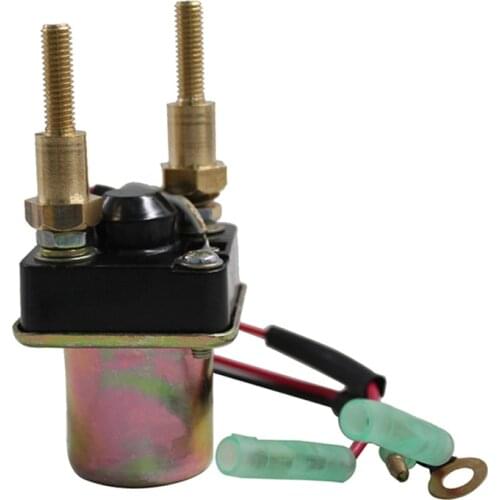 Motorcycle Electrical Starter Solenoid Relay Switch For KAWASAKI JS300 300 SX 1986-1991 JF650 X2 1987-1990 JS440 JS550 550 SX