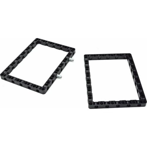 Building Blocks Technical Parts 7x11 11x15 thick hole arm ring connector Beam Frame Square Hole Arms 39794 39790 MOC Brick Toys