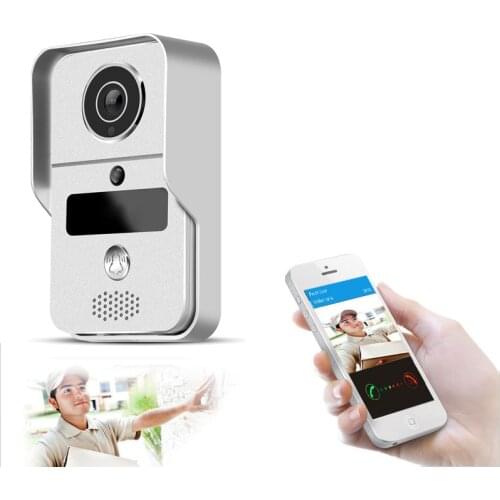 Smart 1080P Home WiFi Video Door phone intercom Doorbell Wireless Unlock Peephole Camera Viewer