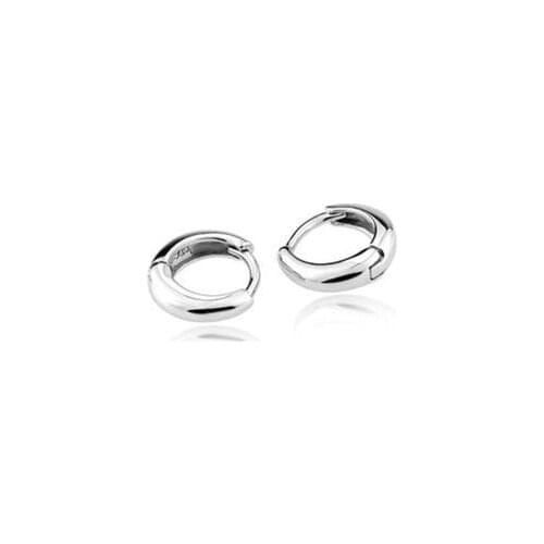 REETI 925 Sterling Silver Earrings for Women Fashion Personality Couple Small Contracted Earrings