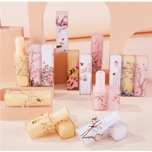 10/30pcs New 3D Empty Lipstick Tube 12.1mm DIY Lip Balm Tubes Homemade Lip Stick Beauty Lipstick Balm Cosmetic Containers Gift