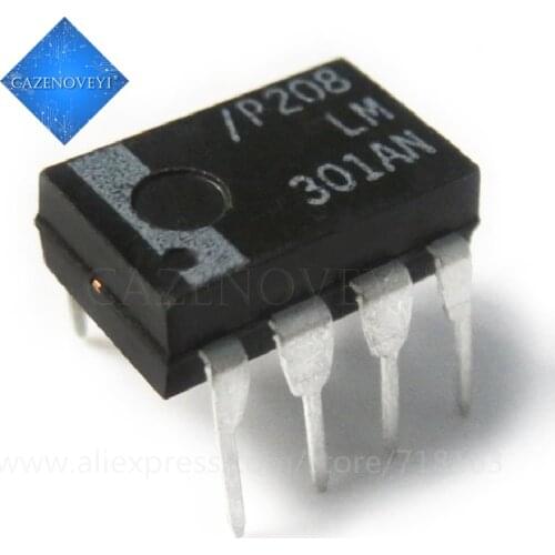 10pcs/lot LM301AN LM301A LM301P LM301 301AN DIP-8 In Stock