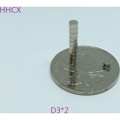 10pcs/lot Disk magnet 3*2 N35 Magnet 3x2 Magnets 3 x 2 for speaker