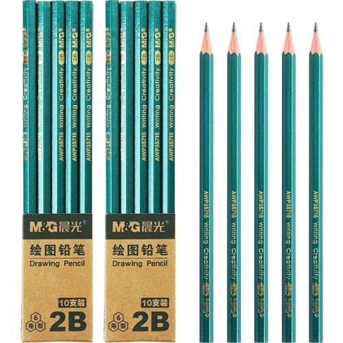 20 Pcs 2B HB 2H Drawing Pencil Set School Sketch Drawing Wooden Pencils For Kids With Pencil Sharpener And Eraser Art Supplies