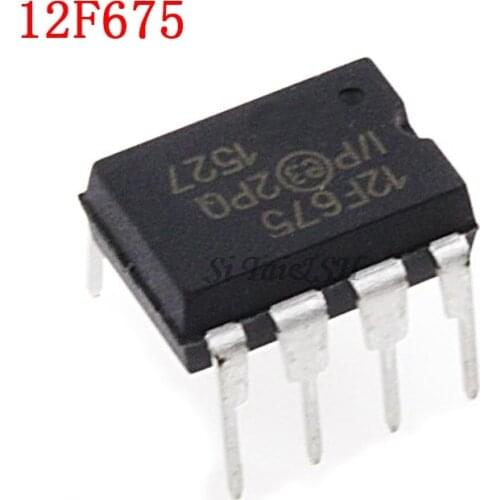5PCS 12F629 12F675 DIP8 PIC12F629-I/P PIC12F675-I/P PIC12F629 PIC12F675 DIP-8 DIP new and original IC Chipset