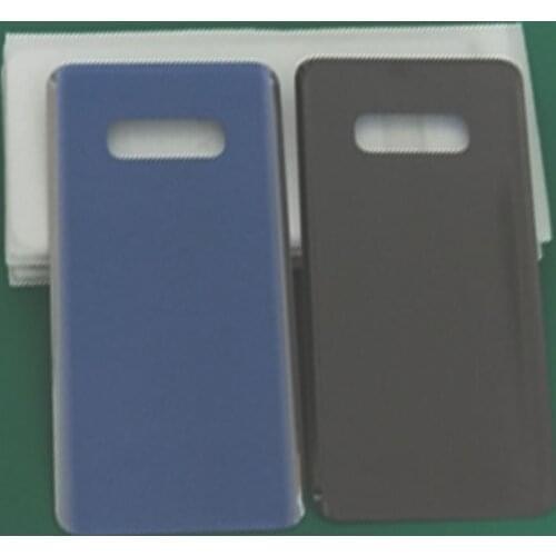 5Pcs Back Glass For Samsung Galaxy S10 6.1" /S10 Plus S10+ 6.4" / S10E Battery Cover Rear Door Housing Case Replacement