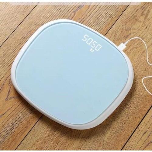 Body Fitness Compositions Health Analyzer with Smartphone App USB Rechargeable Wireless Digital Weight Scale