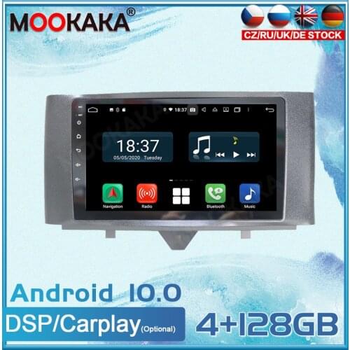 Android 10 For Mercedes-Benz Smart 2011-2015 Car GPS Multimedia Player Head Unit Audio Car Radio Navigtion Tape Recorder Stereo