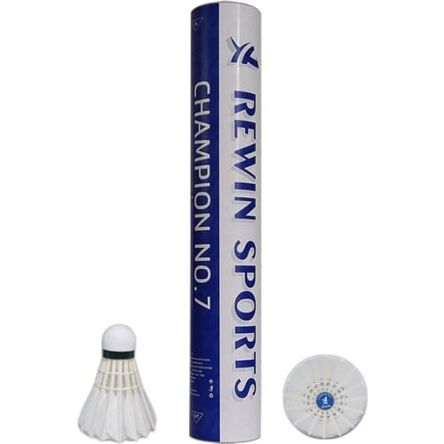 C7 Factory Wholesales High Quality Durable Goose Feather Shuttlecock Badminton Birdies