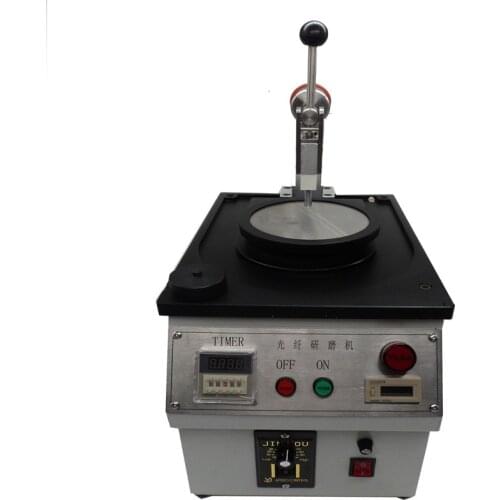 Central Pressurized Optical Fiber Jumper Grinding Machine Quartz Plastic Fiber SC FC LC ST APC UPC Fast Connector Fiber Polisher