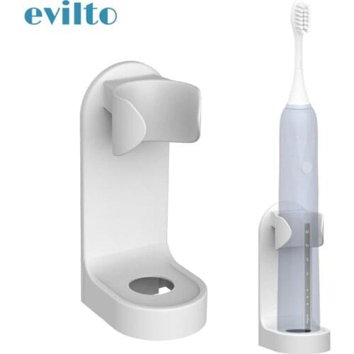 1pcs Electric Toothbrush Holder Bracket Bathroom Toothbrush Stand Base Support Holder Wall-Mounted Holder Organizer