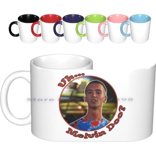 Uh...melvin Doo ? Ceramic Mugs Coffee Cups Milk Tea Mug Melvin Doo Melvin Doo Doo Mystery Machine Spooky Island Boomerang
