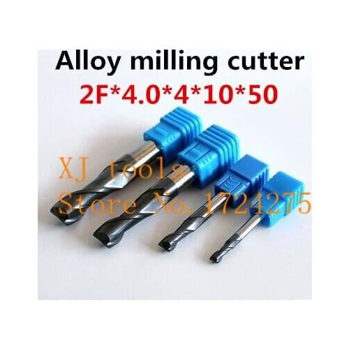 2F-4.0*4*10*50,HRC50,Spiral Bit Milling Tools Carbide CNC flat End mills Router bits , the lathe tool,boring bar,cnc,machine