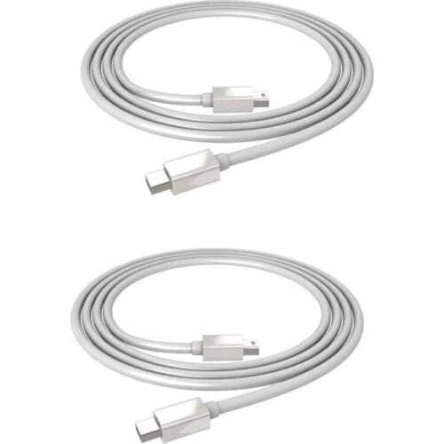 Dp Male-To-Male Cable, Plug-in Resistance, Oxidation-Resistant, Long-Life Thunderbolt Cable for Laptop and Computer