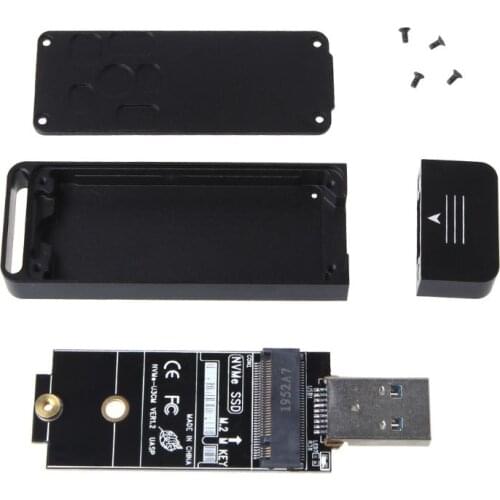 M2 SSD Case NVMe NGFF M.2 SSD Enclosure USB3.1 Type-C Gen2 for In-tel 2230 2242